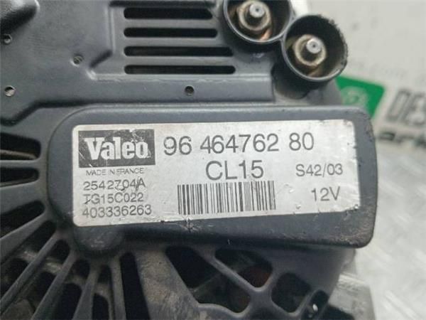 ALTERNADOR Citroen Xsara 2.0 HDI PICASSO (CH) 90CV (1999-2011) (66 KW) - 26831 / RHY