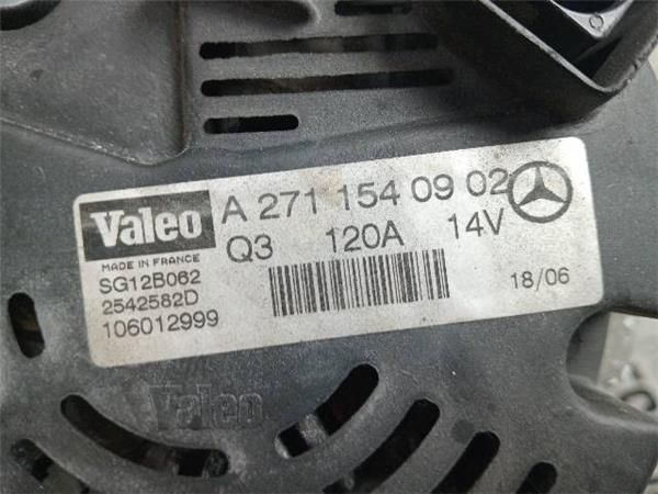 ALTERNADOR Mercedes C 160 1.8 G C SPORTCOUPE 122CV (2002-2008) (90 KW) - 27030 / 271.921