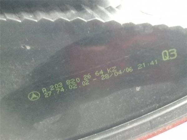 PILOTO TRA. DCHO. Mercedes C 160 1.8 G C SPORTCOUPE 122CV (2002-2008) (90 KW) - 27042 / 271.921