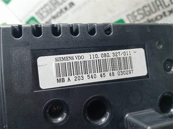 CUADRO INSTRUMENTOS Mercedes C 160 1.8 G C SPORTCOUPE 122CV (2002-2008) (90 KW) - 27051 / 271.921