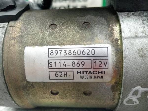 MOTOR ARRANQUE Opel Astra 1.7 CDTI H (L48) 101CV (2004-2010) (74 KW) - 27123 / Z17DTH