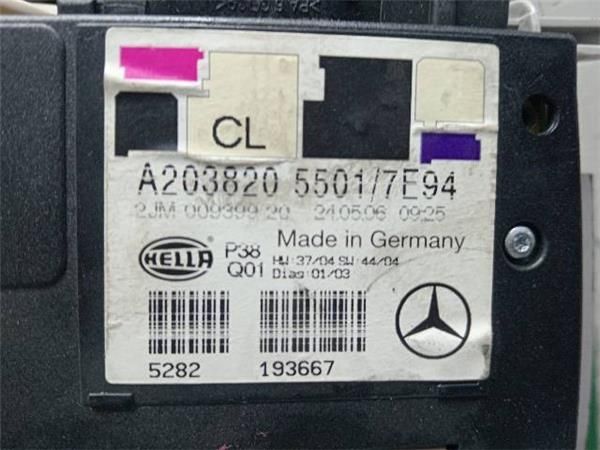 LUZ INTERIOR TECHO Mercedes C 160 1.8 G C SPORTCOUPE 122CV (2002-2008) (90 KW) - 27162 / 271.921