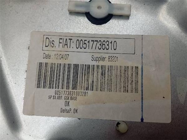MOTOR ELEVALUNAS DEL. IZDO. Fiat Stilo 1.9 JTD SW (192C) 120CV (2005-2008) (88 KW) - 27163 / 192A8000