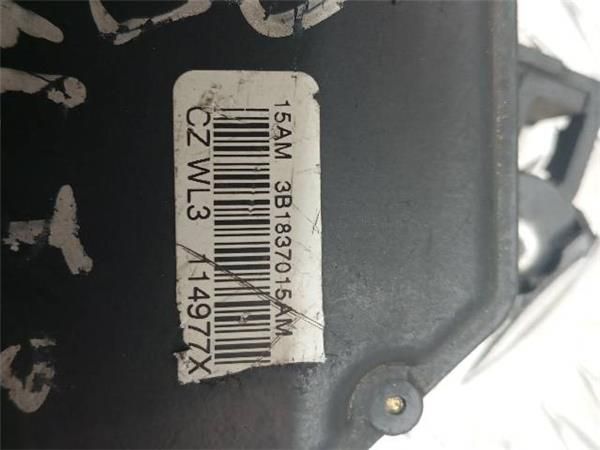 CERRADURA PUERTA TRA. IZDA. Skoda Fabia 1.4 G (6Y) (2000-2002) 60CV (44 KW) - 27213 / AZF