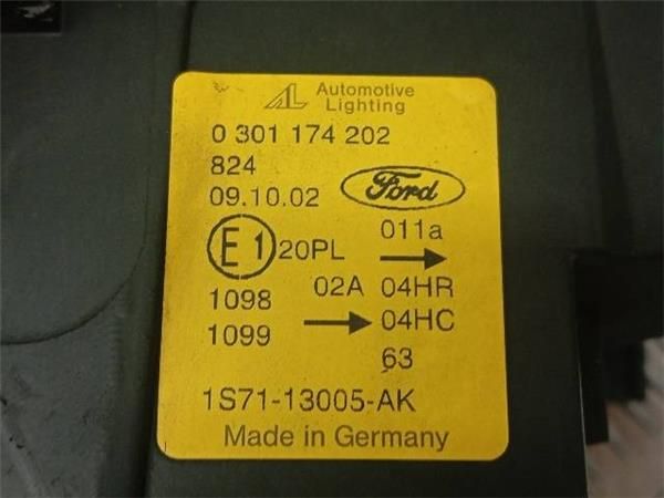 FARO DEL. DCHO Ford Mondeo 1.8 G III (B5Y) 125CV (2000-2007) (92 KW) - 27467 / CHBA