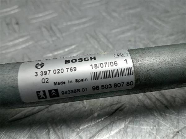 MOTOR LIMPIAPARABRISAS DEL. Peugeot 207 1.6 HDI (WA) 109CV (2006-2013) (80 KW) - 27536 / 9HZ