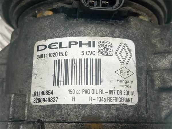 COMPRESOR AIRE ACOND. Renault Megane 1.6  II (82 KW) - 27613 / K4MD8