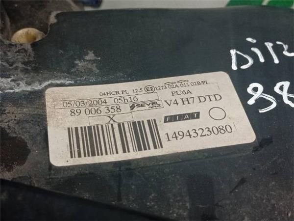 FARO DEL. DCHO Fiat Ulysse 2.0 G (178) 136CV (2002-2011) (100 KW) - 27671 / RFN