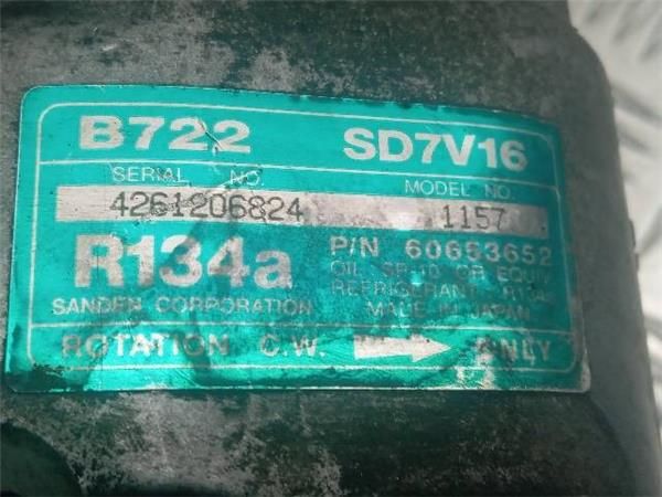 COMPRESOR AIRE ACOND. Alfa Romeo Romeo 156 1.8 G (932) T. SPARK 144CV (1997-2000) (106 KW) - 27675 / AR32201