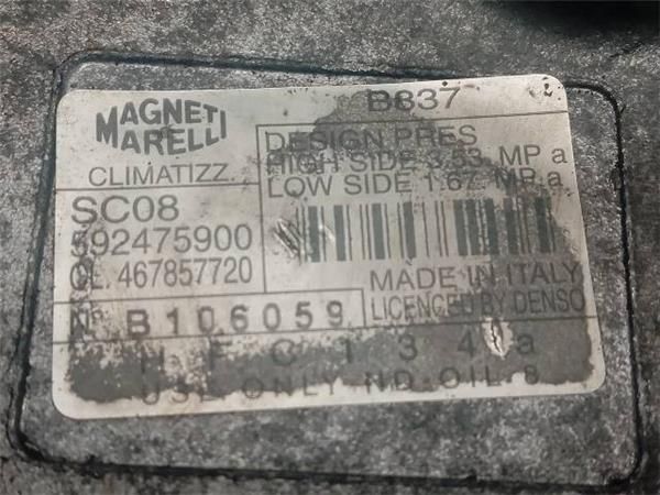 COMPRESOR AIRE ACOND. Fiat Punto 1.2 G II (188) 60CV (1999-2012) (44 KW) - 27679 / 188A4000
