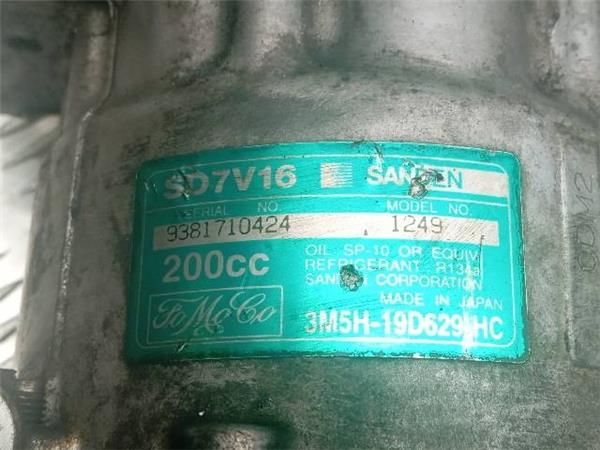 COMPRESOR AIRE ACOND. Volvo S40 1.6 D II (MS) 110CV (2005-2012) (80,5 KW) - 27699 / 4164T