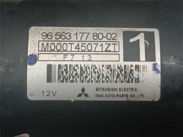 MOTOR ARRANQUE Citroen C3 1.4 G 73CV (54 KW) - 27740 / KFV