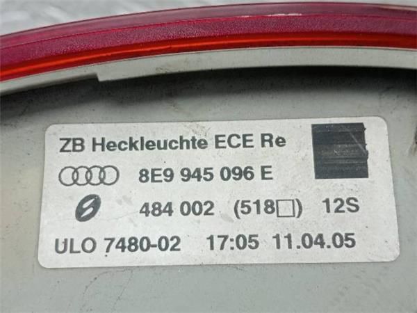 PILOTO TRA. DCHO. Audi A4 1.8 G T (B7) (8ED) 163CV (2004-2008) (120 KW) - 27763 / BFB