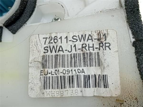 CERRADURA PUERTA TRA. DCHA. Honda Crv 2.0 G III (RE) 150CV 4X4 (2007-2012) (110 KW) - 27792 / R20A2