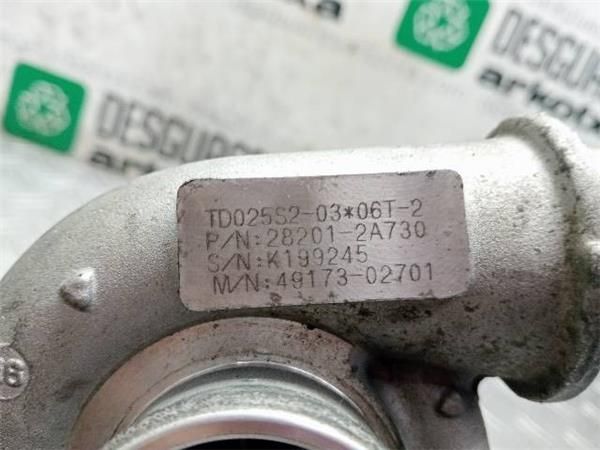 TURBO Hyundai i30 1.6 CRDI I CW (FD) 90CV (2008-2012) (66 KW) - 27902 / 4FB