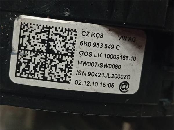 ANILLO AIRBAG Volkswagen Caddy 1.6 TDI CADDY KA/KB (2C) (75 KW) - 27911 / CAY