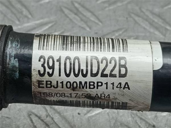 TRANSMISION DEL. DCHA. Nissan Qashqai 2.0 G 2 (J10) 141CV (2007-2013) (104 KW) - 28020 / MR20 EURO4