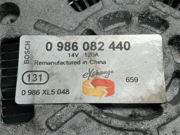 ALTERNADOR Nissan Qashqai 2.0 G 2 (J10) 141CV (2007-2013) (104 KW) - 28038 / MR20 EURO4