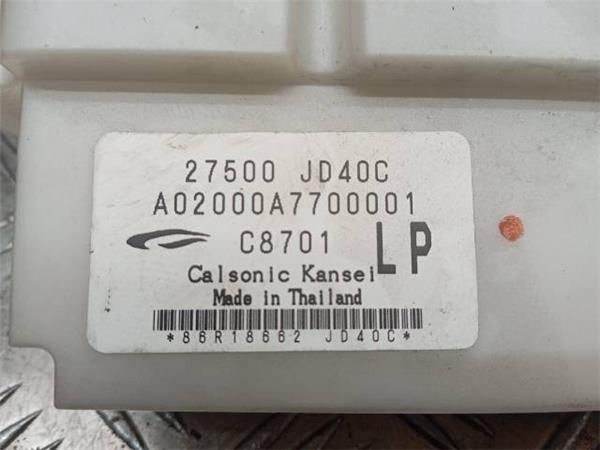 MANDOS CALEFACCION / A.A. Nissan Qashqai 2.0 G 2 (J10) 141CV (2007-2013) (104 KW) - 28064 / MR20 EURO4