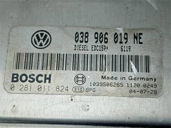 CENTRALITA MOTOR UCE Seat Ibiza 1.9 TDI III (6L1) 101CV (2002-2009) (74 KW) - 28072 / ATD