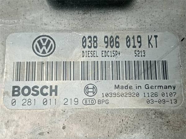 CENTRALITA MOTOR UCE Seat Cordoba 1.9 TDI (6L2) 100CV (2002-2009) (74 KW) - 28082 / ATD