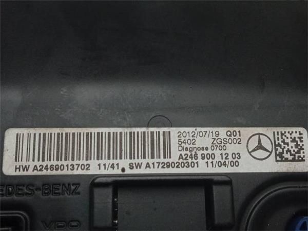 PANTALLA Mercedes B 180 1.8 CDI (W246) (2011-2014) 109CV (80 KW) - 28109 / 651901