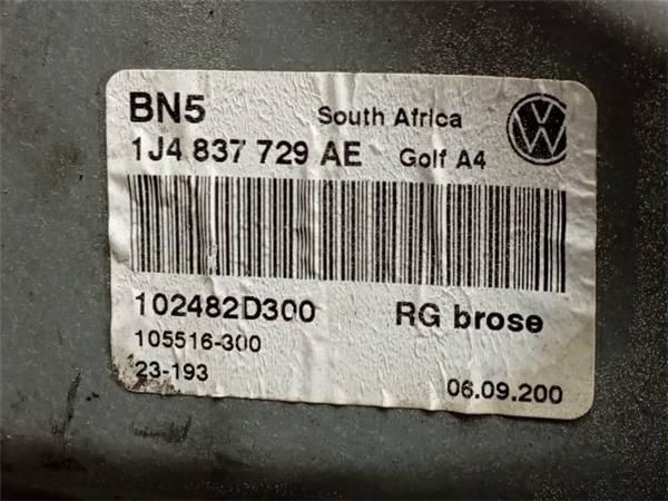 MOTOR ELEVALUNAS DEL. IZDO. Volkswagen Golf 1.6 G IV (1J1) 105CV (2000-2005) (77 KW) - 28253 / AZD
