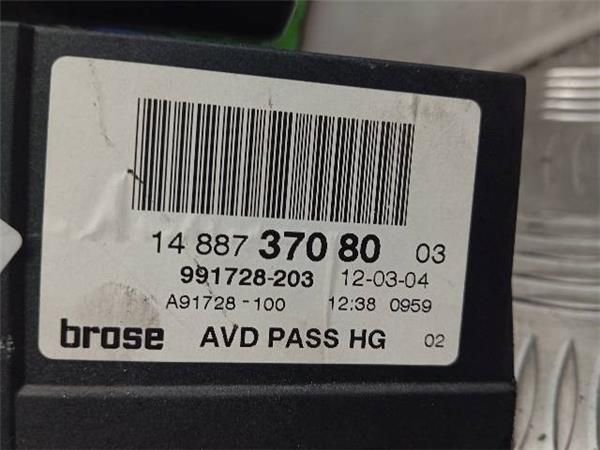MOTOR ELEVALUNAS DEL. DCHO. Citroen C8 2.0 HDI (EB) 108CV (2002-2007) (79 KW) - 28262 / RHT