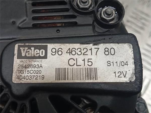 ALTERNADOR Citroen Xsara 1.6 HDI PICASSO (CH) 109CV (2005-2011) (80 KW) - 28298 / 9HY