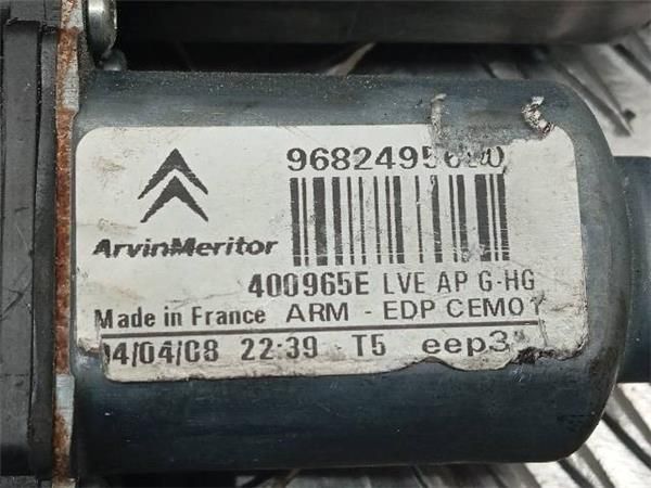 MOTOR ELEVALUNAS DEL. IZDO. Citroen C4 2.0 HDI PICASSO 136 CV (100 KW) - 28325 / RHJ