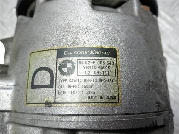 COMPRESOR AIRE ACOND. BMW 320 2.0 TD 3 (E46) COMPACT 150CV (2001-2005) (110 KW) - 28347 / 204D4