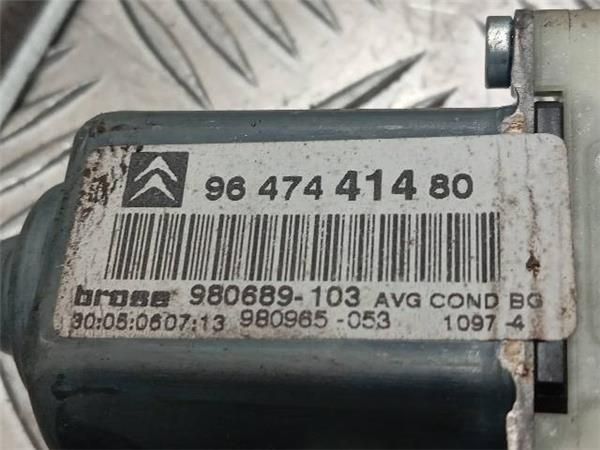 MOTOR ELEVALUNAS DEL. IZDO. Citroen C4 2.0 HDI (LC) 136CV (2004-2011) (100 KW) - 28764 / RHR
