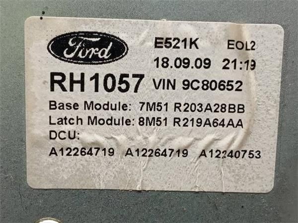 MOTOR ELEVALUNAS DEL. DCHO. Ford C Max 1.6 TDCI (DM2) 109CV (2007-2010) (80 KW) - 28775 / G8DB