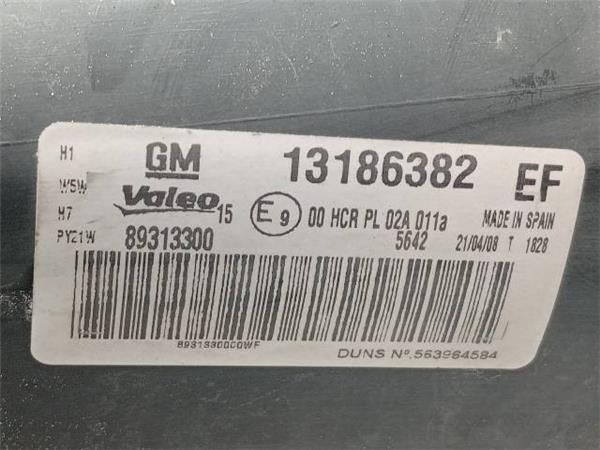 FARO DEL. DCHO Opel Corsa 1.3 CDTI D 90CV (2006-2011) (66 KW) - 28778 / Z13DTH