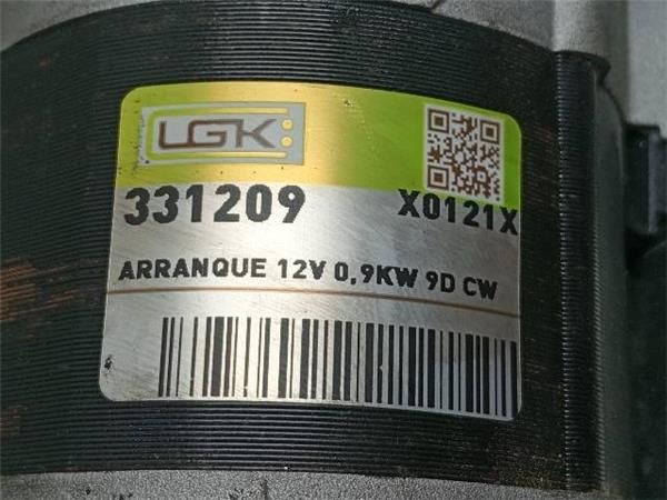 MOTOR ARRANQUE Renault Clio 1.2 G II (BB) 58CV (1998-2010) (43 KW) - 28815 / D7F G7