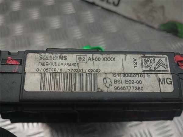 CENTRALITA Peugeot 206 1.9 D (2C) 70CV (1998-2001) (51 KW) - 28905 / WJY