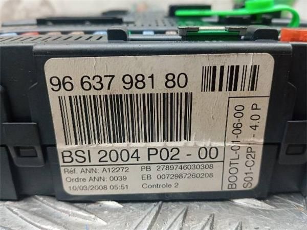 CENTRALITA Peugeot 308 1.6 HDI (4C) 109CV (2007-2014) (80 KW) - 29102 / 9HZ