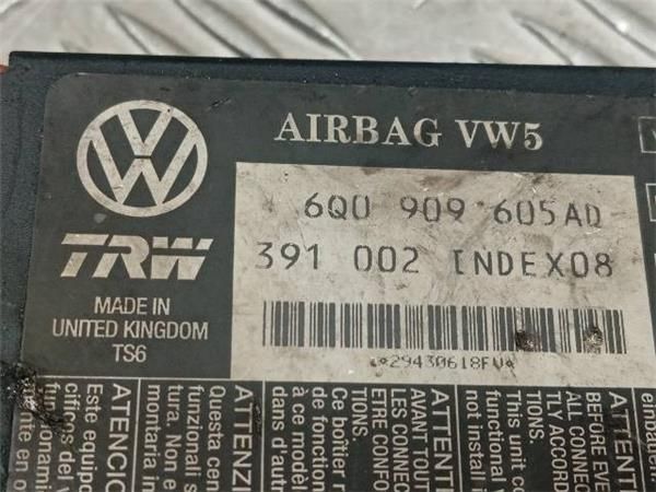CENTRALITA AIRBAG Seat Cordoba 1.9 TDI (6L2) 100CV (2002-2009) (74 KW) - 29120 / ATD