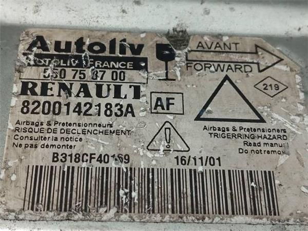 CENTRALITA AIRBAG Renault Laguna 1.9 DCI II (BG) 100CV (2001-2005) (74 KW) - 29121 / F9QN7
