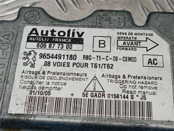 CENTRALITA AIRBAG Peugeot 307 1.6 HDI SW (3H) 109CV (2003-2007) (80 KW) - 29129 / 9HZ