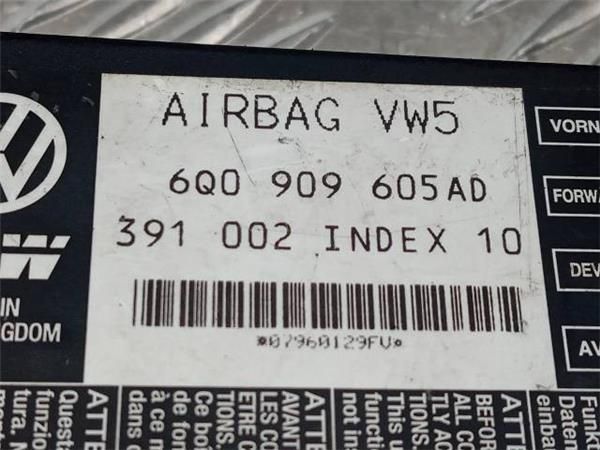 CENTRALITA AIRBAG Seat Ibiza 1.9 TDI (6L1) (2001 - 2009) (74 KW) - 29144 / ATD