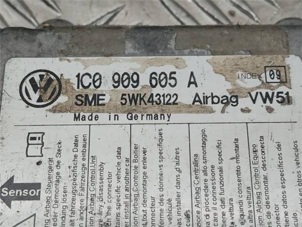 CENTRALITA AIRBAG Volkswagen Golf 1.6 G IV (1J1) (1997-2003) (74 KW) - 29149 / AKL