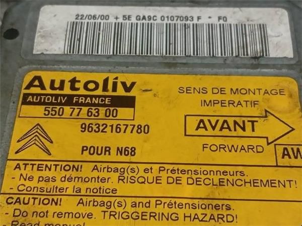 CENTRALITA AIRBAG Citroen Xsara 1.6 HDI PICASSO (CH) 109CV (2005-2011) (80 KW) - 29162 / 9HY