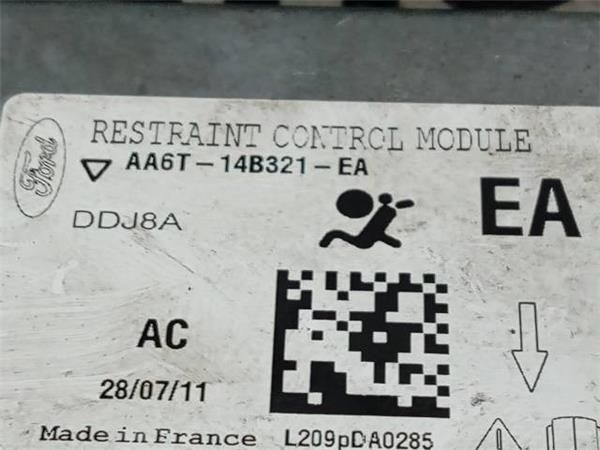 CENTRALITA AIRBAG Ford Fiesta 1.4 TDCI (CB1) (51 KW) - 29167 / KVJA