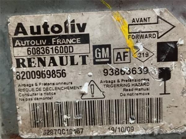 CENTRALITA AIRBAG Opel Vivaro 1.9 CDTI (74 KW) - 29170 / F9Q D7