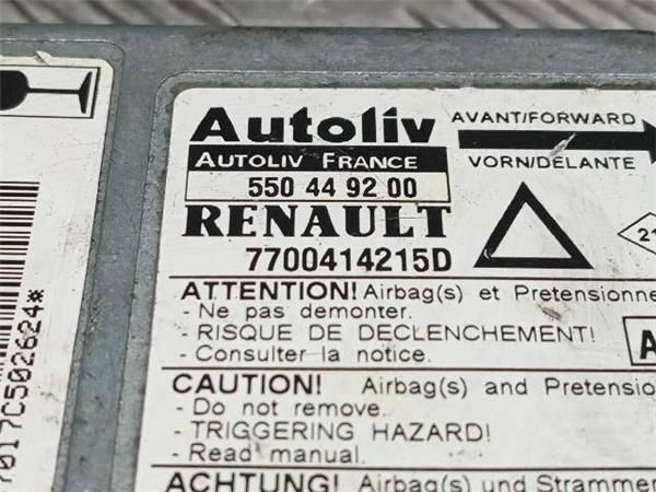 CENTRALITA AIRBAG Renault Laguna 1.9 DTI I (B56) 98CV (1997-2001) (72 KW) - 29173 / F9QF7