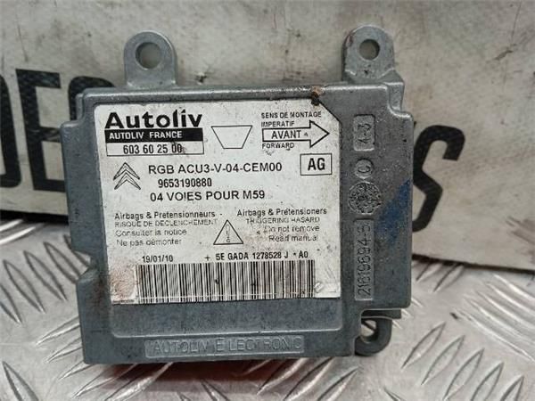 CENTRALITA AIRBAG Citroen Berlingo 2.0 HDI 90CV (1999-2011) (66 KW) - 29191 / RHY