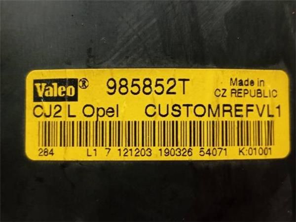VENTILADOR CALEFACCION Opel Vectra 2.2 DTI C (125CV) (2002 2004) (92 KW) - 29216 / Y22DTR