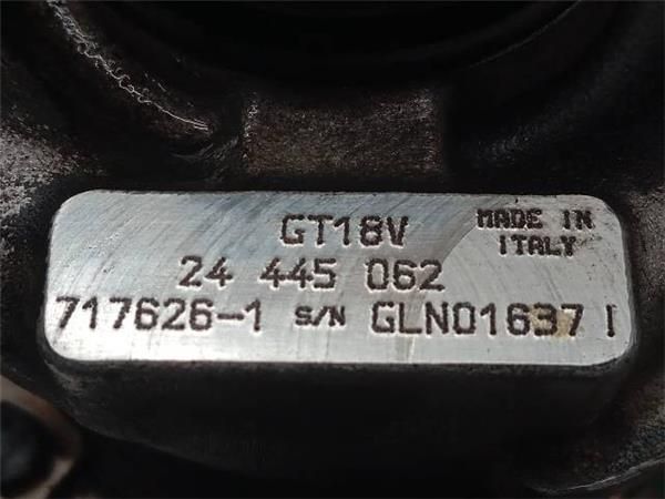 TURBO Opel Vectra 2.2 DTI C (125CV) (2002 2004) (92 KW) - 29275 / Y22DTR