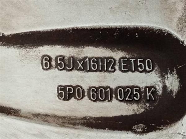 LLANTA Seat Altea 1.6 TDI XL (5P5) 105CV (2009-2015) (77 KW) - 29396 / CAY